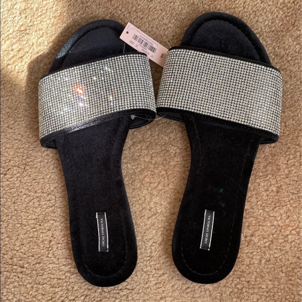 Victorias secret bling sandals